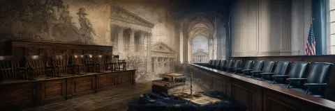Colonial and modern jury benches across American history